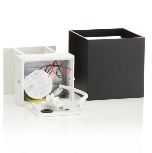 Helestra Siri 44 buitenwandlamp up/down zwart