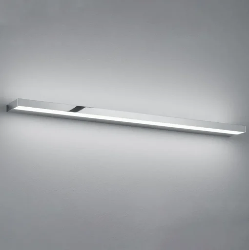 Helestra Slat LED wandlamp, chroom, 90 cm