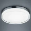 Helestra Tana LED plafondlamp, chroom, Ø 33 cm