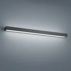 Helestra Theia LED wandlamp, mat zwart 90 cm