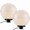 Hemi sfeerlamp, grondspies, 2-pak Ø 30cm