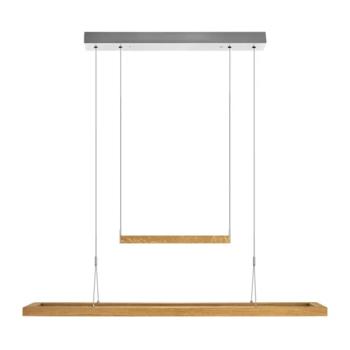 HerzBlut Amalia LED hanglamp, asteiken geolied