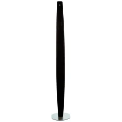 HerzBlut Arco LED vloerlamp, asteiken houtskool