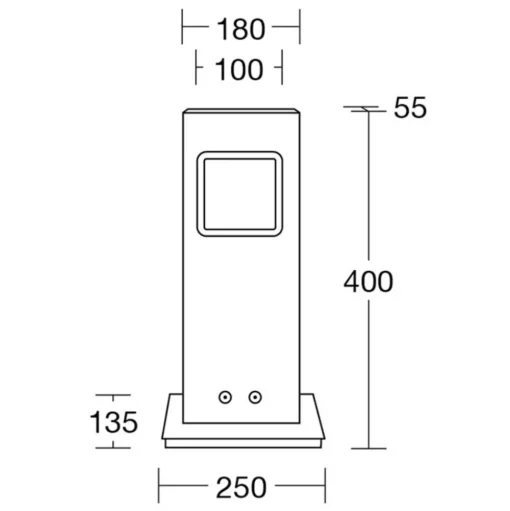 HerzBlut Pan LED tafellamp, eiken geolied, dimbaar