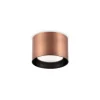 Ideal Lux downlight Spike Rond, koperkleurig, aluminium, Ø 10 cm
