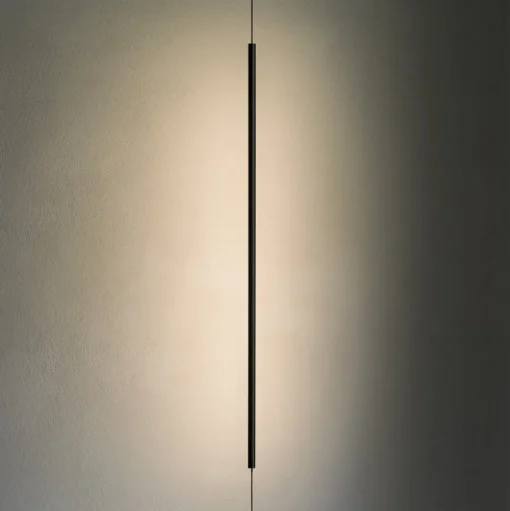 Ideal Lux Filo LED vloerlamp, zwart, metaal, 3.000 K