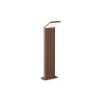 Ideal Lux LED tuinpadverlichting Stijl bruin hoogte 50 cm aluminium 3.000 K