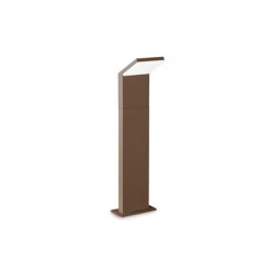 Ideal Lux LED tuinpadverlichting Stijl bruin hoogte 50 cm aluminium 3.000 K