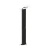 Ideal Lux LED tuinpadverlichting Stijl zwart, hoogte 100 cm 3.000 K