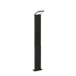 Ideal Lux LED tuinpadverlichting Stijl zwart, hoogte 100 cm 3.000 K