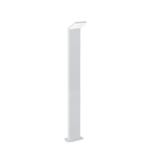 Ideal Lux LED tuinpadverlichting Stijl wit hoogte 100 cm aluminium 3.000 K