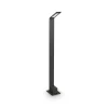 Ideal Lux LED tuinpadverlichting zwart 4.000 K hoogte 80 cm aluminium