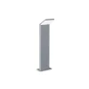 Ideal Lux LED tuinpadverlichting Stijl grijs, hoogte 50 cm aluminium 3.000