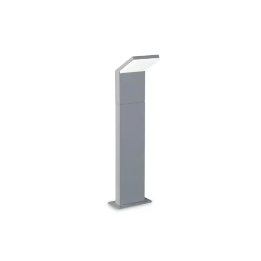 Ideal Lux LED tuinpadverlichting Stijl grijs, hoogte 50 cm aluminium 3.000