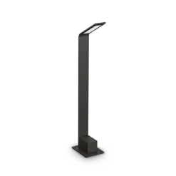 Ideal Lux LED tuinpadverlichting zwart 4.000 K hoogte 60 cm aluminium