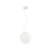 Ideal Lux Mapa hanglamp van glas Ø 30 cm