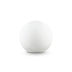 Ideal Lux Sole grondspies lamp, wit, kunststof, Ø 30 cm
