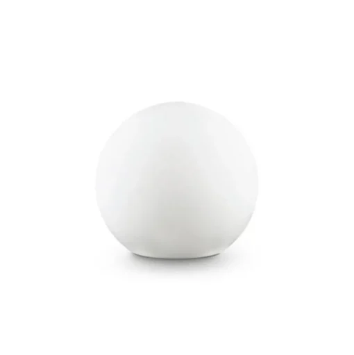 Ideal Lux Sole grondspies lamp, wit, kunststof, Ø 30 cm