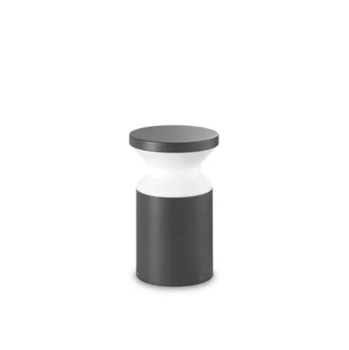 Ideal Lux Torre sokkellamp antraciet aluminium hoogte 22 cm