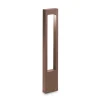 Ideal Lux Vega tuinpadverlichting, bruin, aluminium, hoogte 80 cm