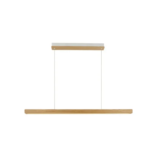 Ilgas hanglamp, hout, metaal, 3.000 K