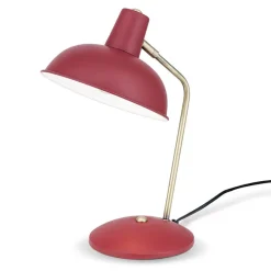 In vintage-look - tafellamp Fedra rood