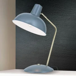 In vintage-look - tafellamp Fedra grijs