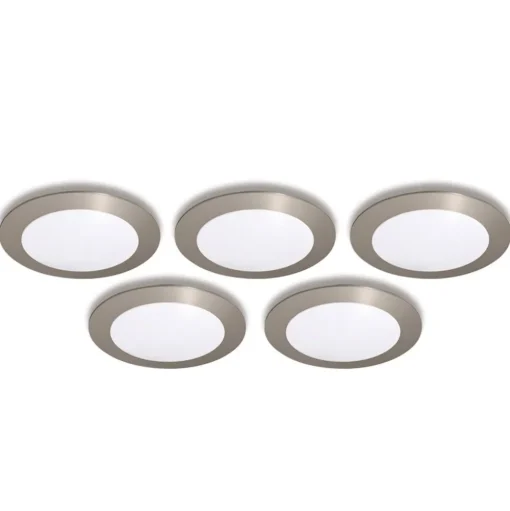 Inbouwlamp FR 68-LED 5 per set warmwit