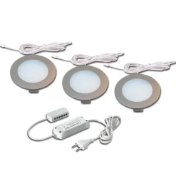Inbouwlamp FR 78-LED 3 per set warmwit