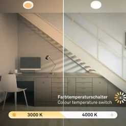 Inbouwlamp LED 7609 3.000K/4.000K Ø 14 cm