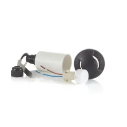 Inbouwlamp Teresa L2 zwart/frosted 3.000K