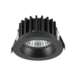 Inbouwspot Chicco Round 7W 30° 3.000K zwart