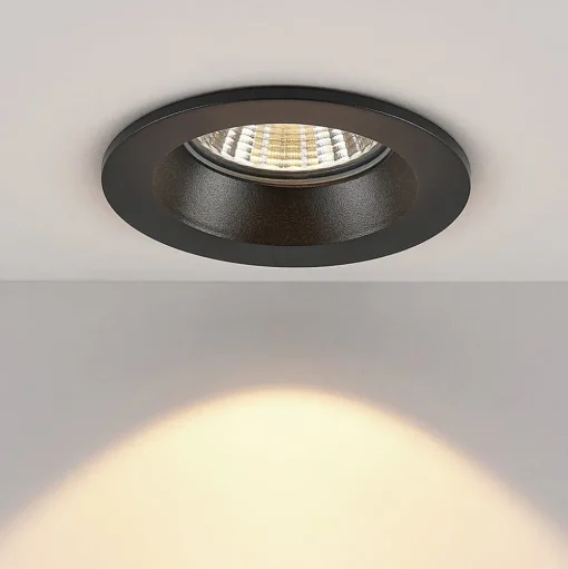 Inbouwspot Chicco Round 7W 30° 3.000K zwart