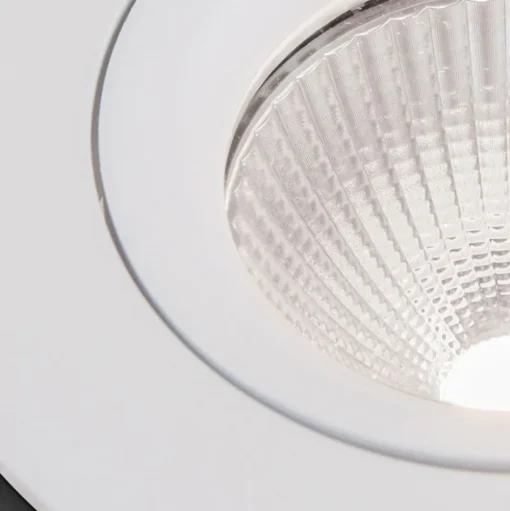 Inbouwspot Choice, aluminium, zwenkbaar, wit
