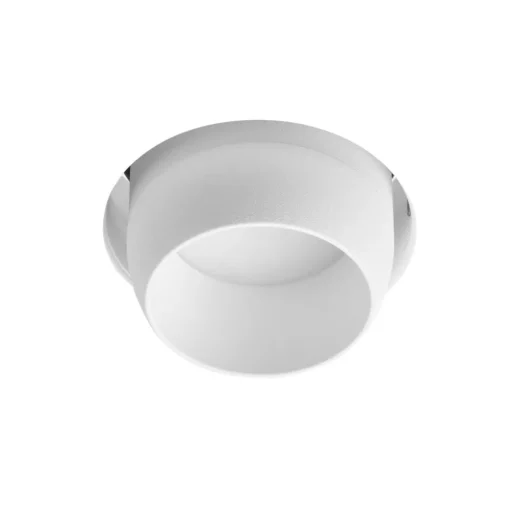Inbouwspot Lelanto, wit, gips, Ø 10 cm, GU10