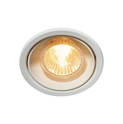 Inbouwspot Sorina, GU10, star, metaal, wit