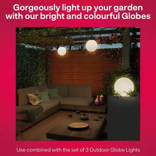Innr Smart Outdoor Globe Colour LED bol, extra