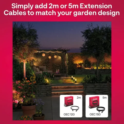 Innr Smart Outdoor Globe Colour LED bol, extra