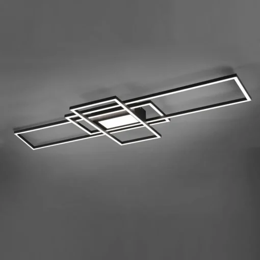Irvine LED plafondlamp 3.000-6.500 K, antraciet