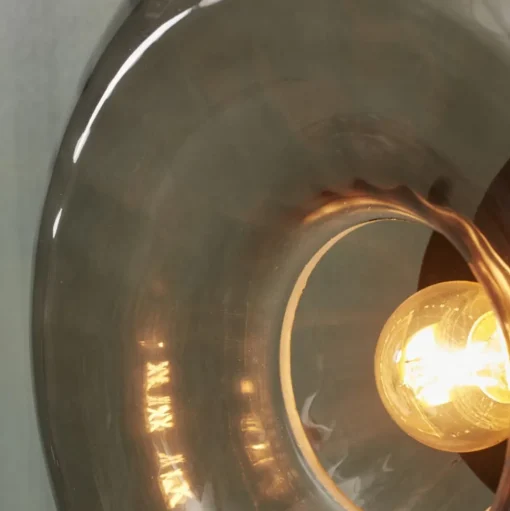 IT'S ABOUT ROMI Brussel plafondlamp zwart/rook