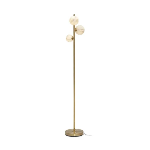 IT'S ABOUT ROMI Carrara vloerlamp 3-lamps gemarmerd