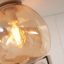 IT'S ABOUT ROMI Plafondlamp Helsinki, barnsteen