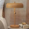 IT'S ABOUT ROMI Porto tafellamp, 45 cm, mosterdgeel, metaal