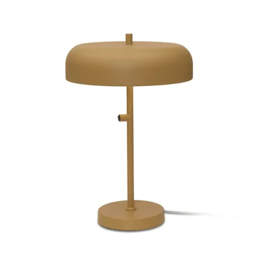 IT'S ABOUT ROMI Porto tafellamp, 45 cm, mosterdgeel, metaal