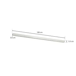 Ivela LKM Quadro 3-fasenrail, 1 meter wit
