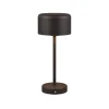 Jeff LED tafellamp, mat zwart, hoogte 30 cm, metaal
