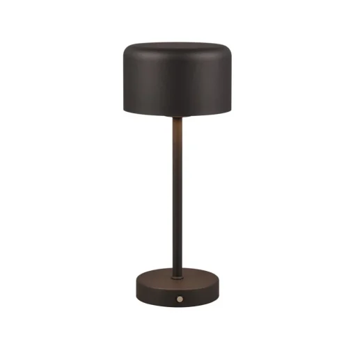 Jeff LED tafellamp, mat zwart, hoogte 30 cm, metaal