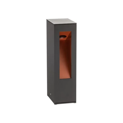 Jenke LED sokkellamp van aluminium