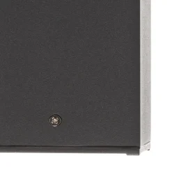 Jenke LED sokkellamp van aluminium