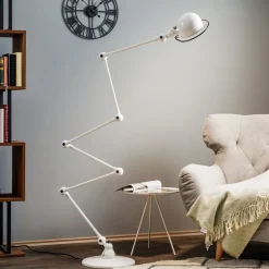 Jieldé Loft D9406 vloerlamp 6x40cm, wit